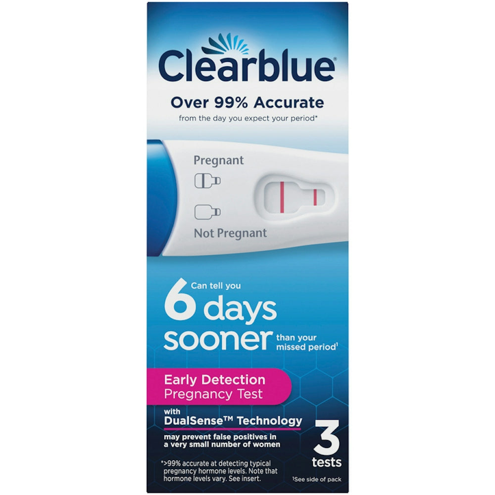Clearblue Early Detection Pregnancy Test Pregnancy Tests Pasteur Pharmacy