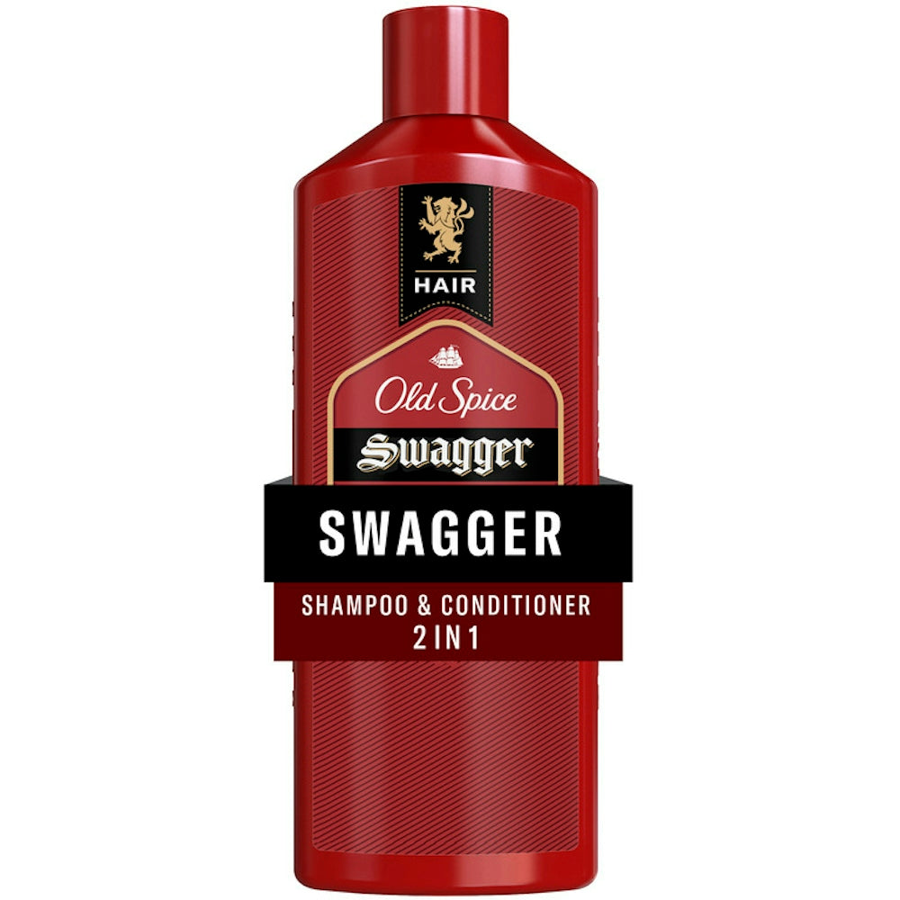 Old Spice Swagger 2in1 Shampoo & Conditioner For Men, 13.5 Fl Oz Shampoo & Conditioner Pasteur Pharmacy
