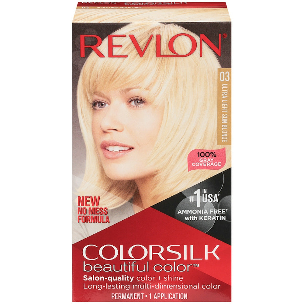 Revlon Permanent Hair Color, Ultra Light Sun Blonde 03 Hair Color Pasteur Pharmacy