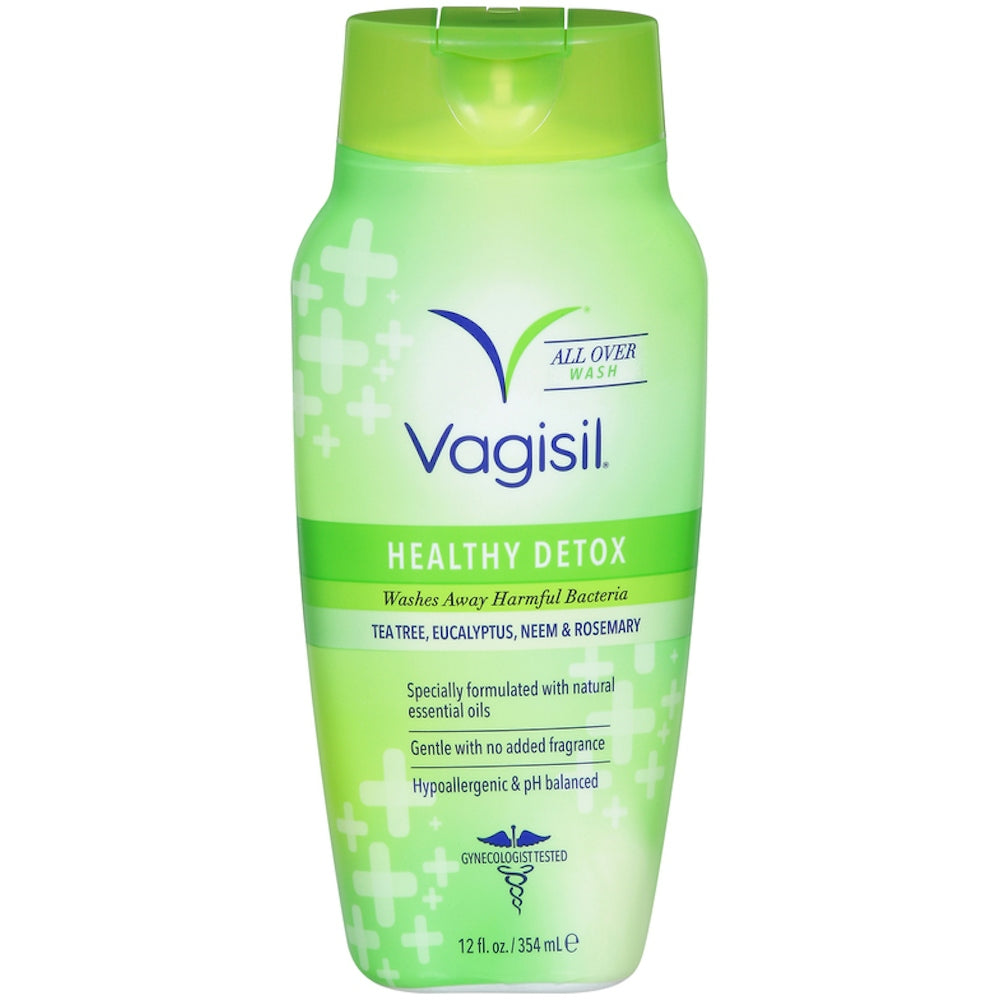 Vagisil All Over Wash, Healthy Detox 12 Fl Oz Bath & Body Pasteur Pharmacy