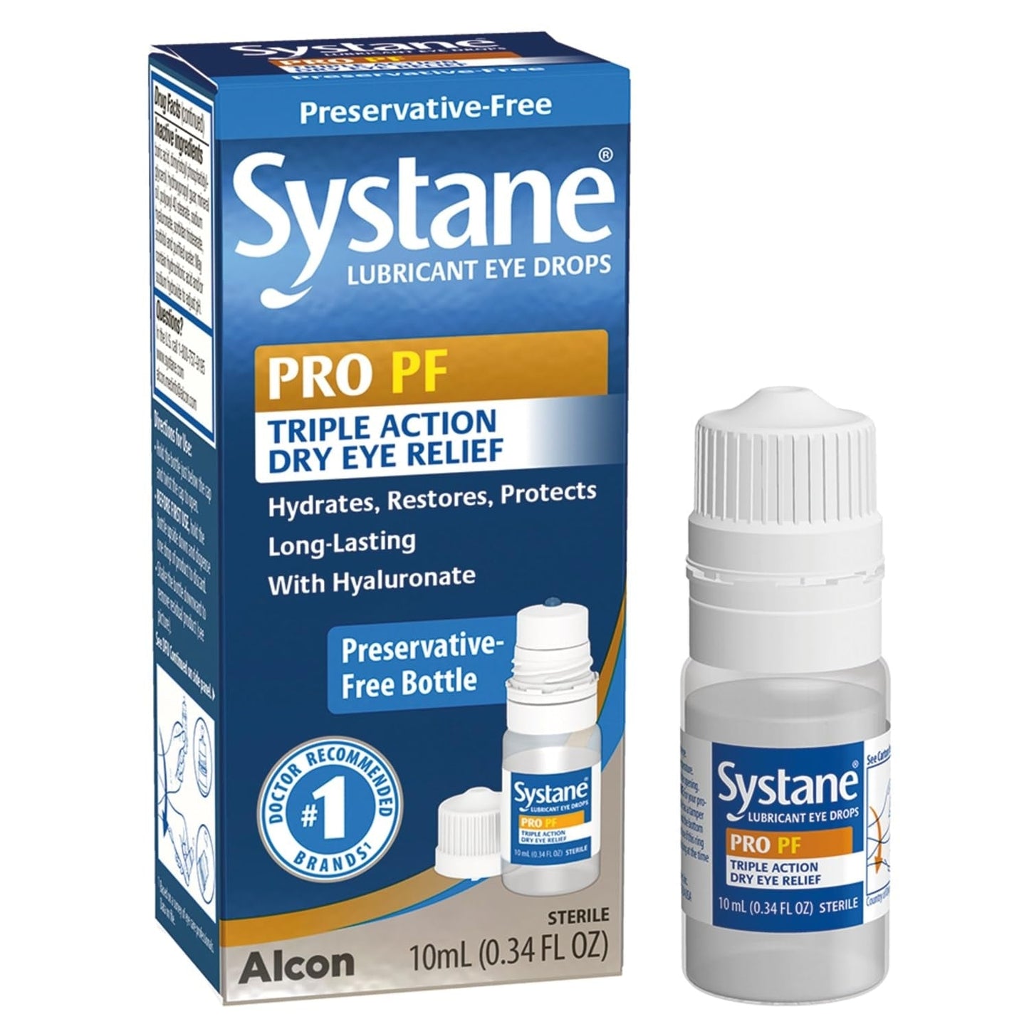 Systane Pro MDPF Eye Drops - 0.34 Fl Oz Eye Drops & Lubricants Pasteur Pharmacy