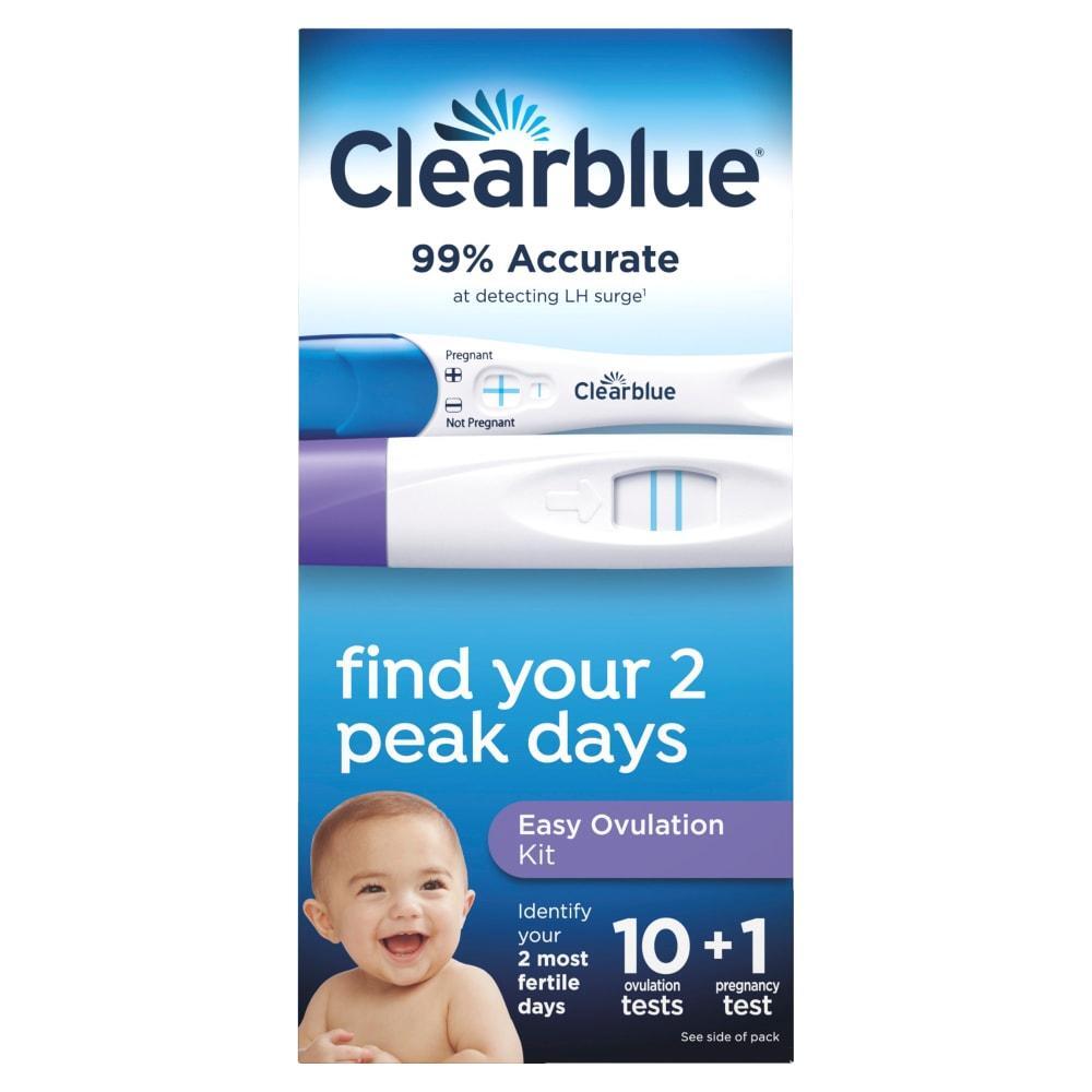 Clearblue Easy Ovulation Kit With Pregnancy Test - 11ct Health & Beauty Pasteur Pharmacy