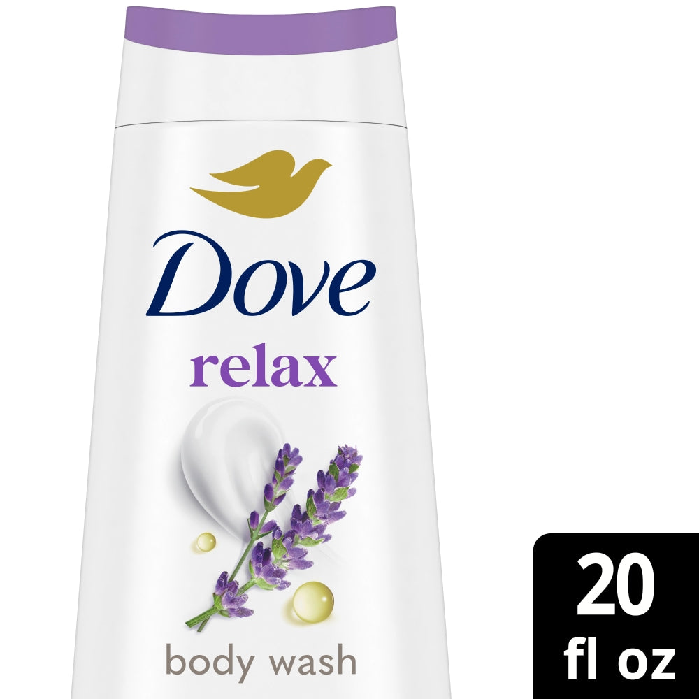 Gel de baño nutritivo Dove Beauty Relaxing Lavender Oil & Chamomile - 22 Fl Oz