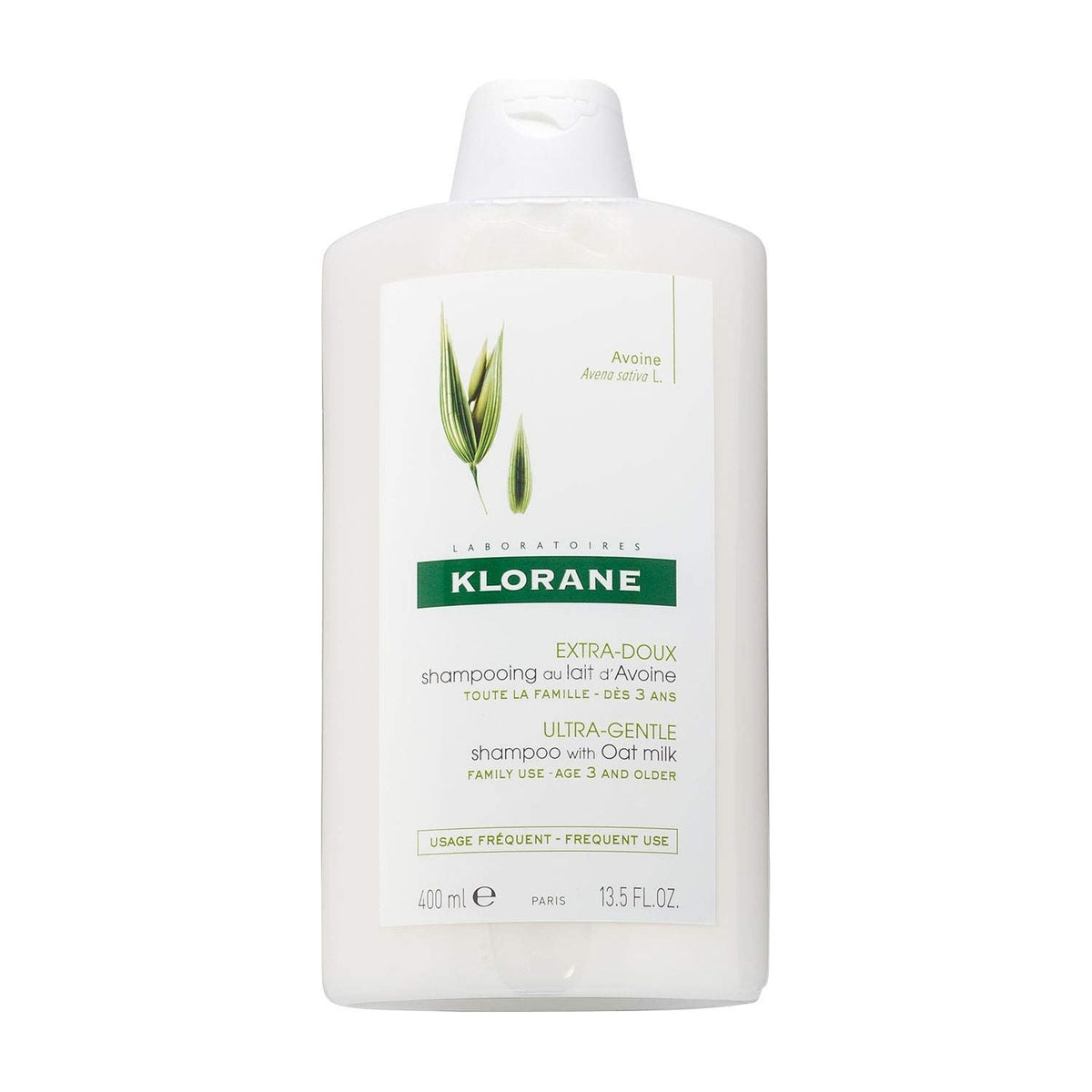 Klorane Ultra-Gentle Shampoo with Oat Milk 400ml