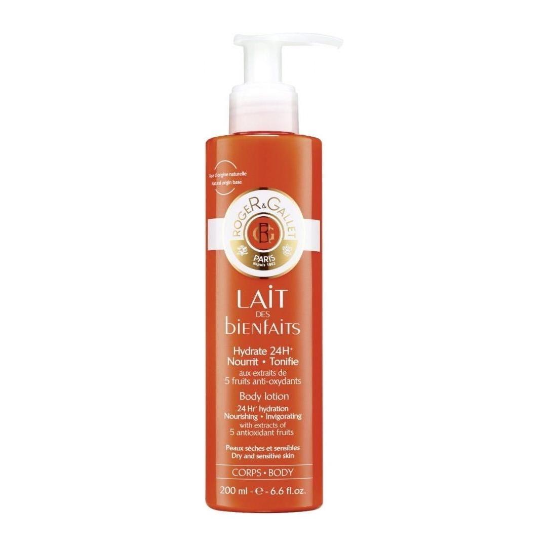 Roger & Gallet Lait De Bienfaits Invigorating & Hydrating Body Lotion 200ml