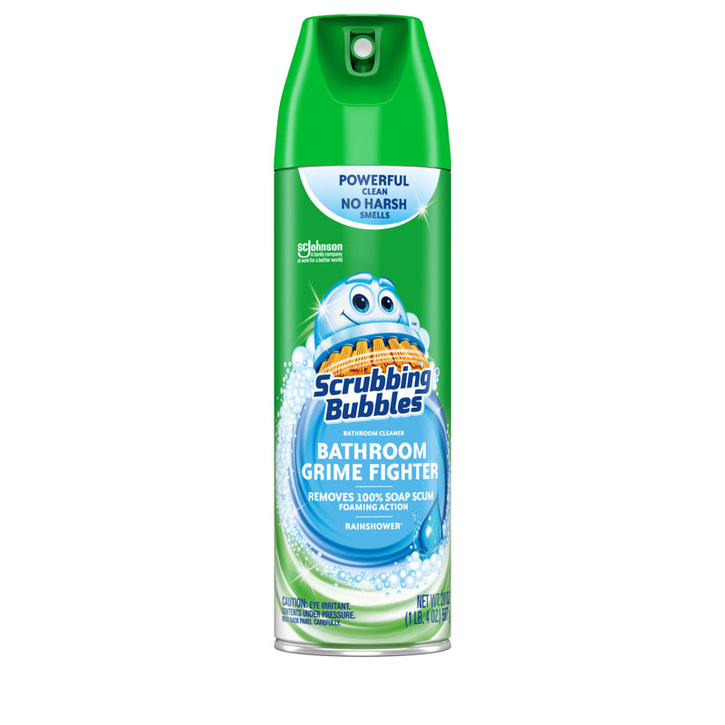 Nettoyant désinfectant pour salle de bain Scrubbing Bubbles, mousse, parfum frais