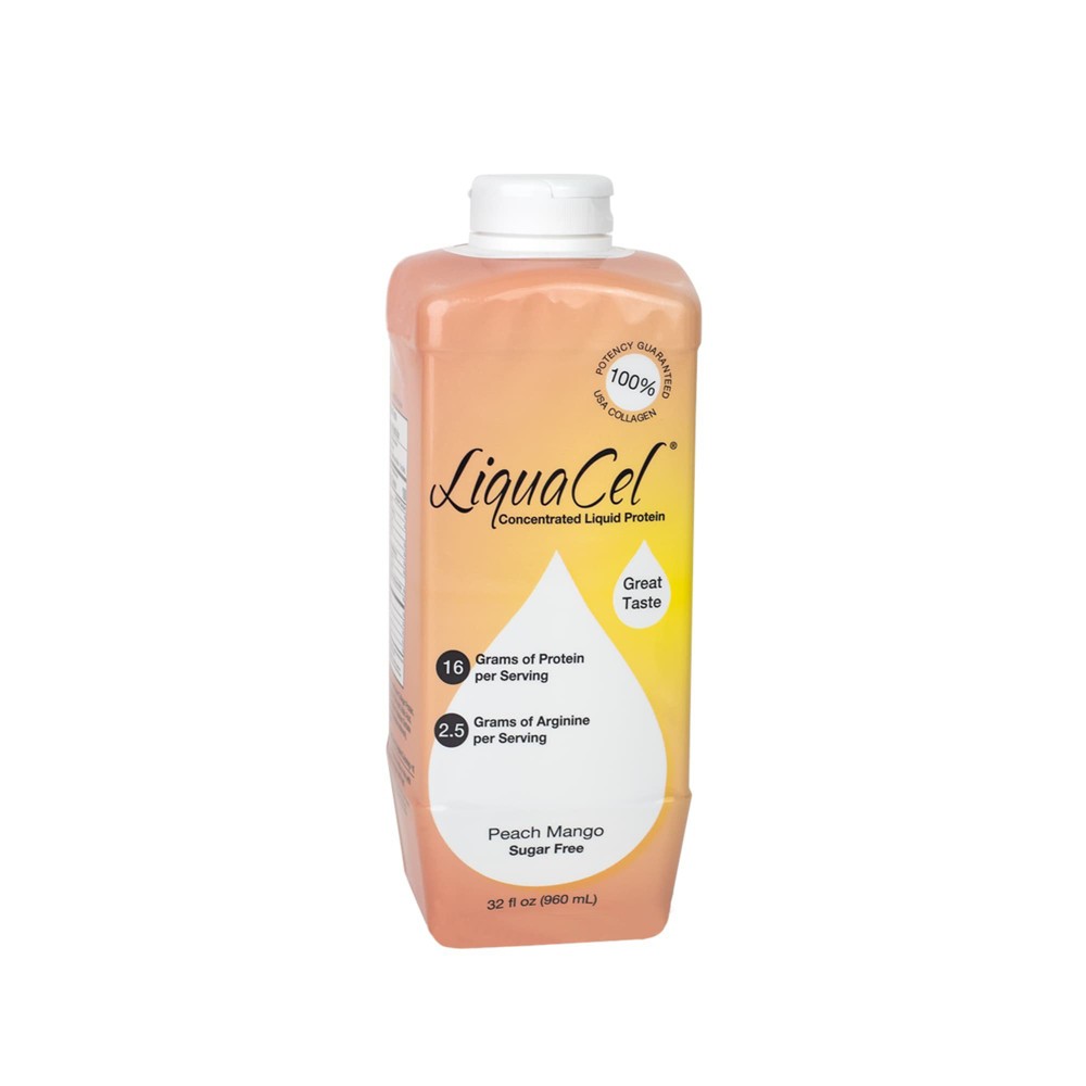 LiquaCel® Liquid Protein – Peach Mango (32 oz) Fitness & Nutrition Pasteur Pharmacy