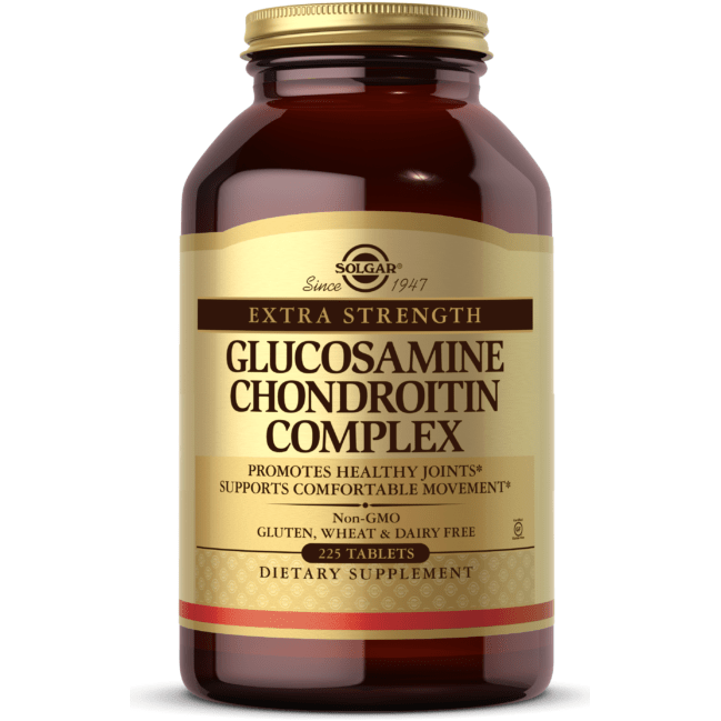 Solgar Extra Strength Glucosamine Chondroitin Complex 225 Tablets Vitamins & Supplements Pasteur Pharmacy