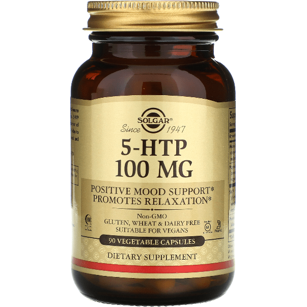 Solgar 5-HTP 100 mg 90 Vegetable Capsules Dietary Supplements Pasteur Pharmacy