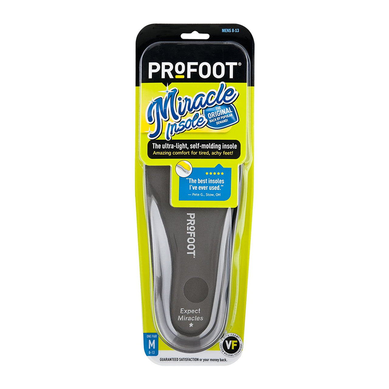 Profoot Miracle Insole, Mens 8-13, 1 Pair Insoles & Inserts Pasteur Pharmacy