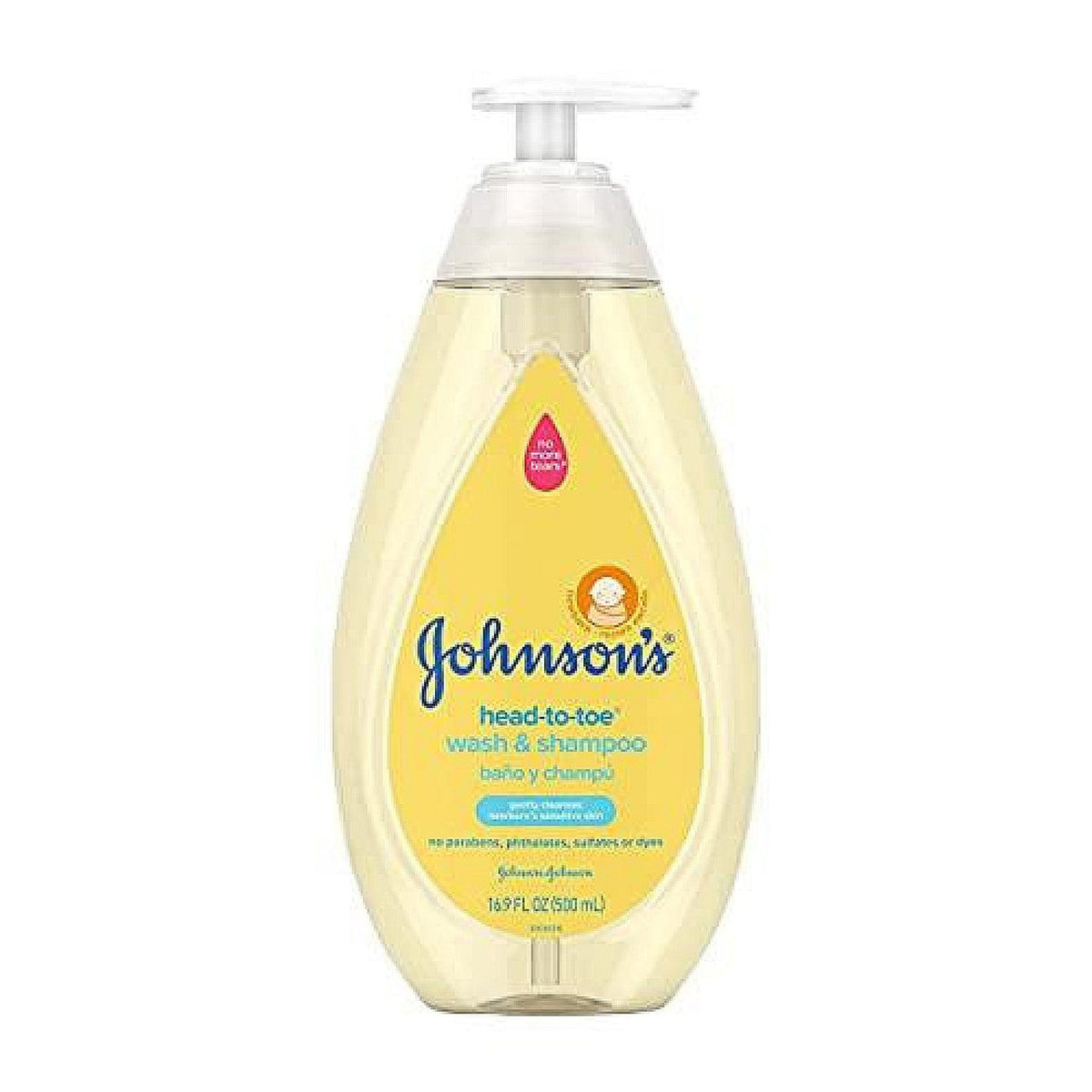 Johnson's Head To Toe Tear Free Baby Body Wash & Shampoo, 16.9 Fl. Oz