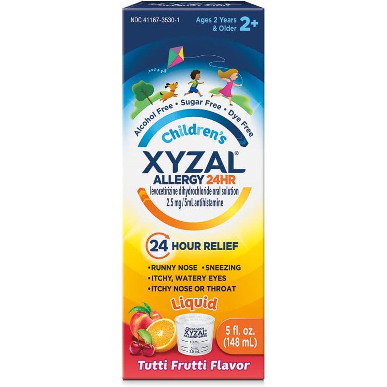 Xyzal Allergy, Children's, 24 Hr, Bubble Gum Flavor, Liquid 5 Fl Oz Health & Beauty Pasteur Pharmacy