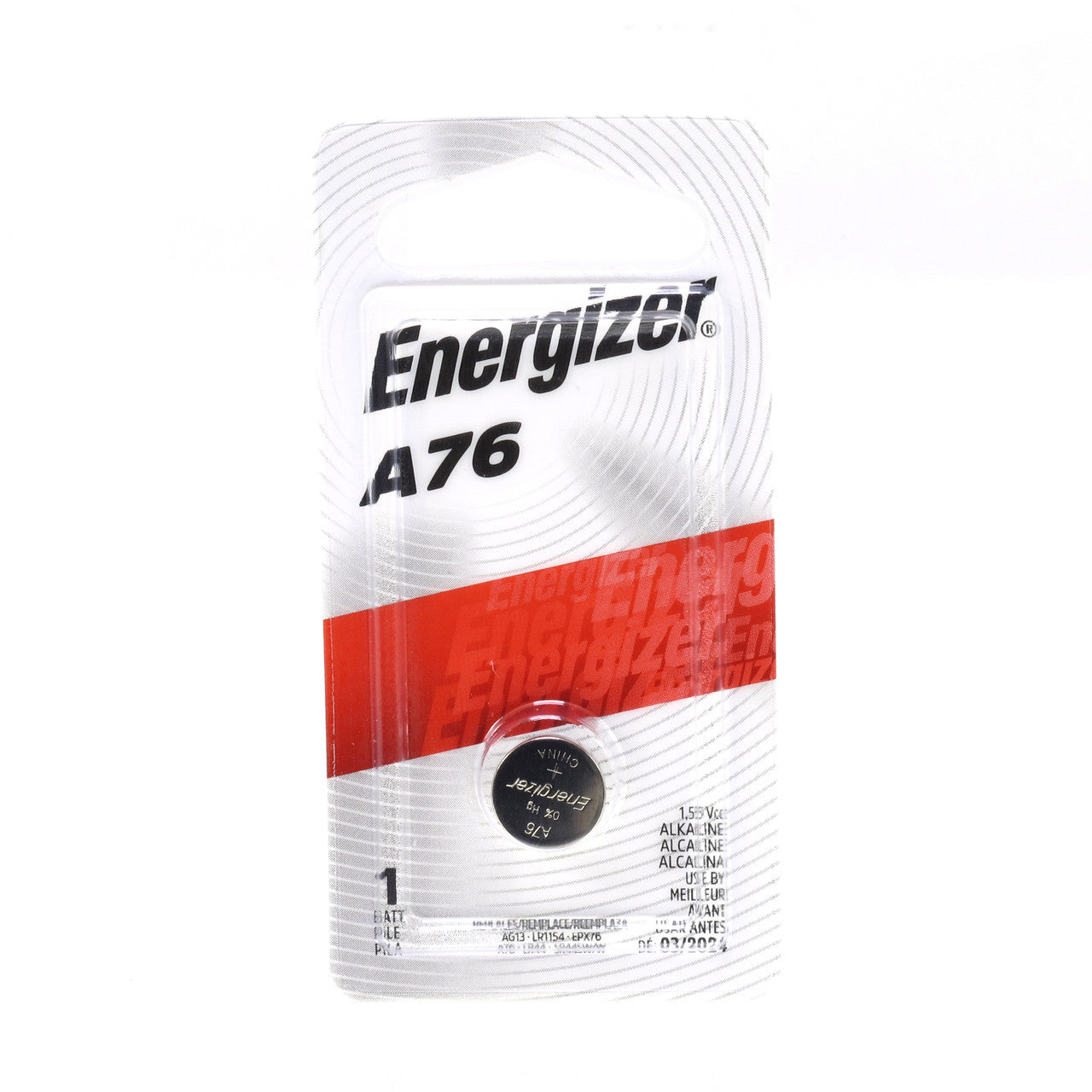 Energizer Miniature Alkaline Button Battery, A76 Batteries Pasteur Pharmacy
