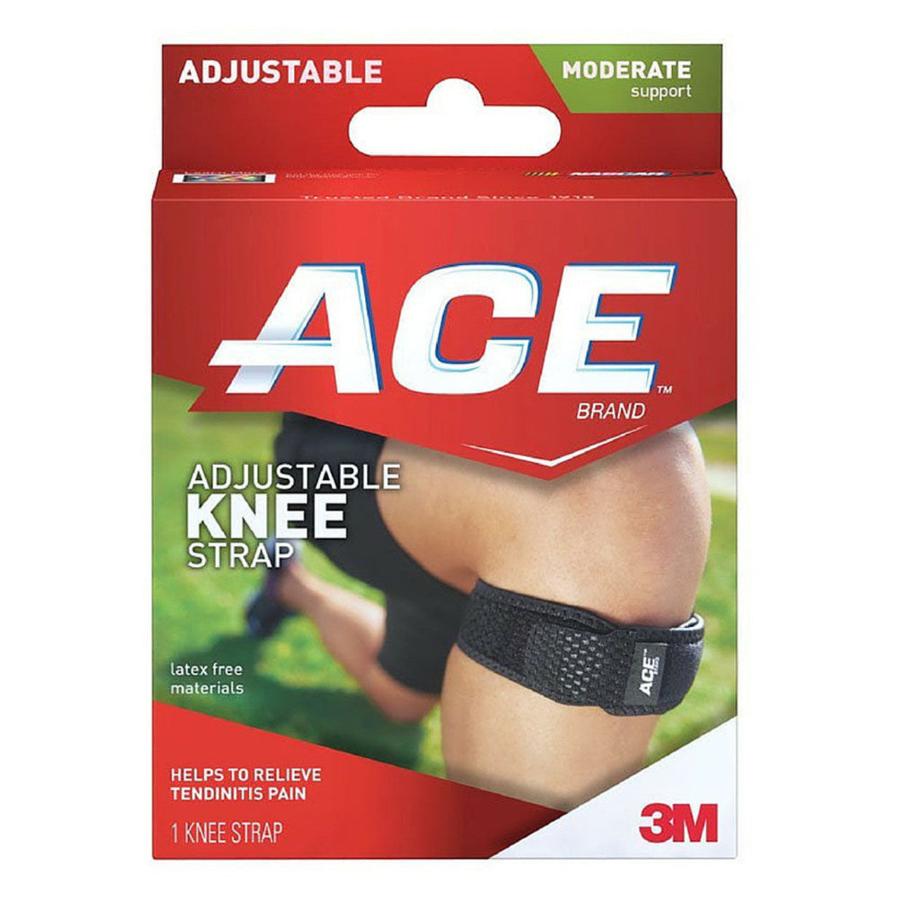 Ace Knee Strap Adjustable Wall Jacks & Braces Pasteur Pharmacy