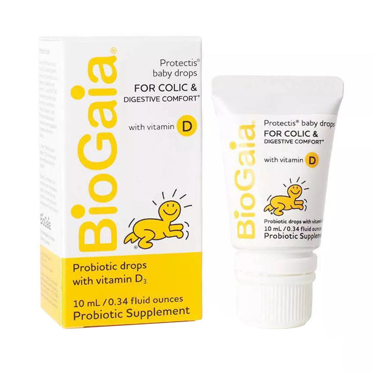 BioGaia Protectis Probiotic Baby Drops With Vitamin D3 - 0.34 Fl Oz Vitamins & Supplements Pasteur Pharmacy