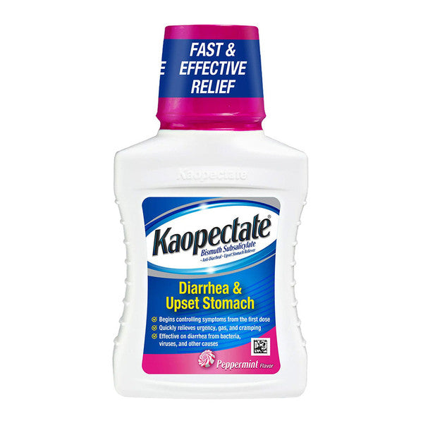 Kaopectate Value Size Peppermint Diarrhea & Upset Stomach 11 Fl Oz Medicine Cabinets Pasteur Pharmacy