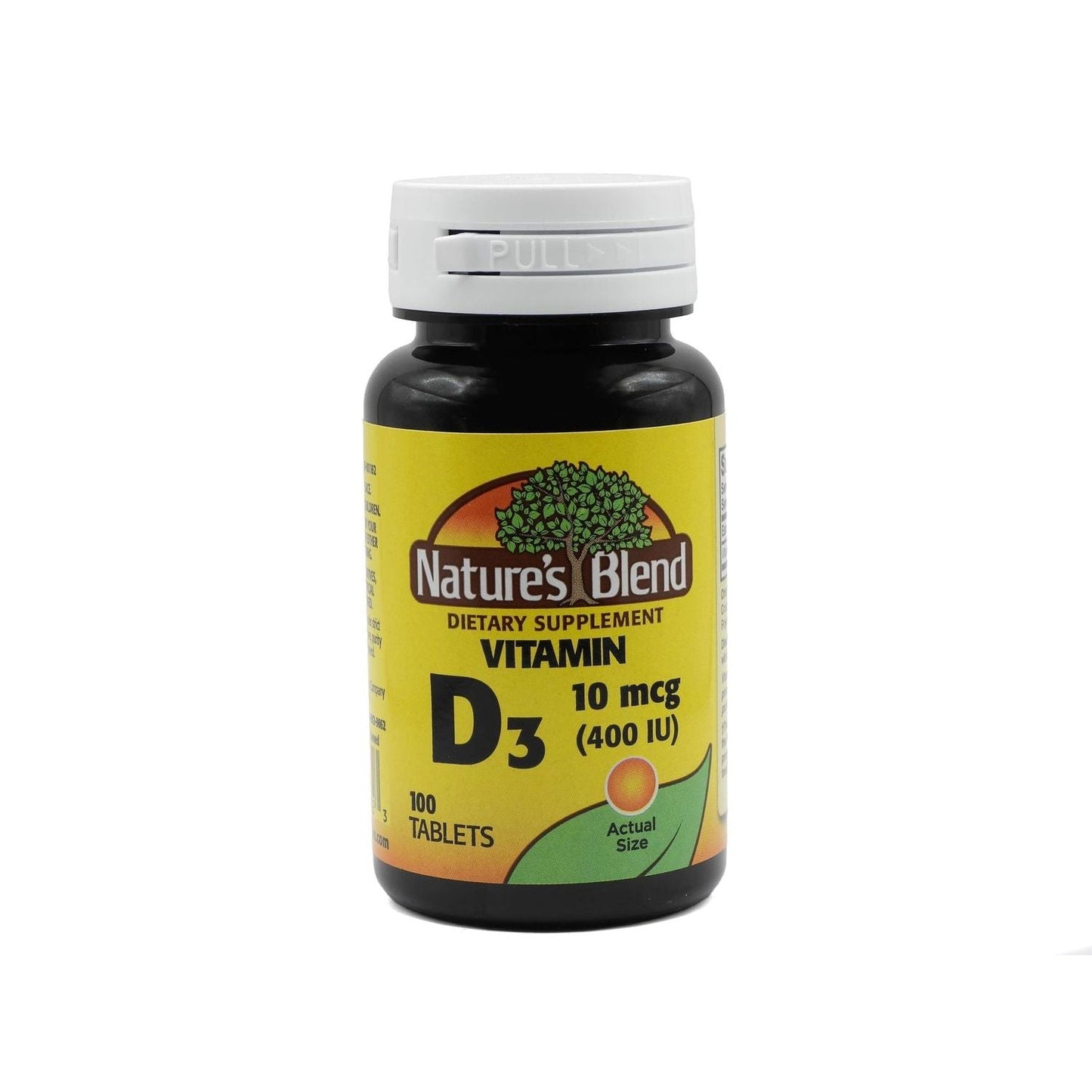 Nature's Blend Vitamin D (Cholecalciferol) 400 IU – 100 Tablets Vitamins & Supplements Pasteur Pharmacy
