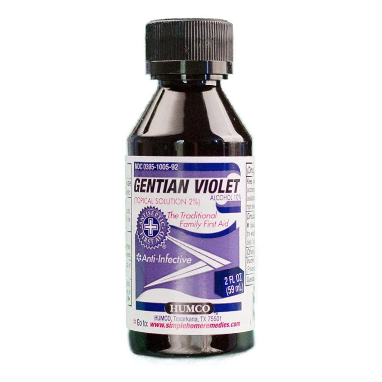Humco Gentian Violet 2 2 Oz First Aid Pasteur Pharmacy