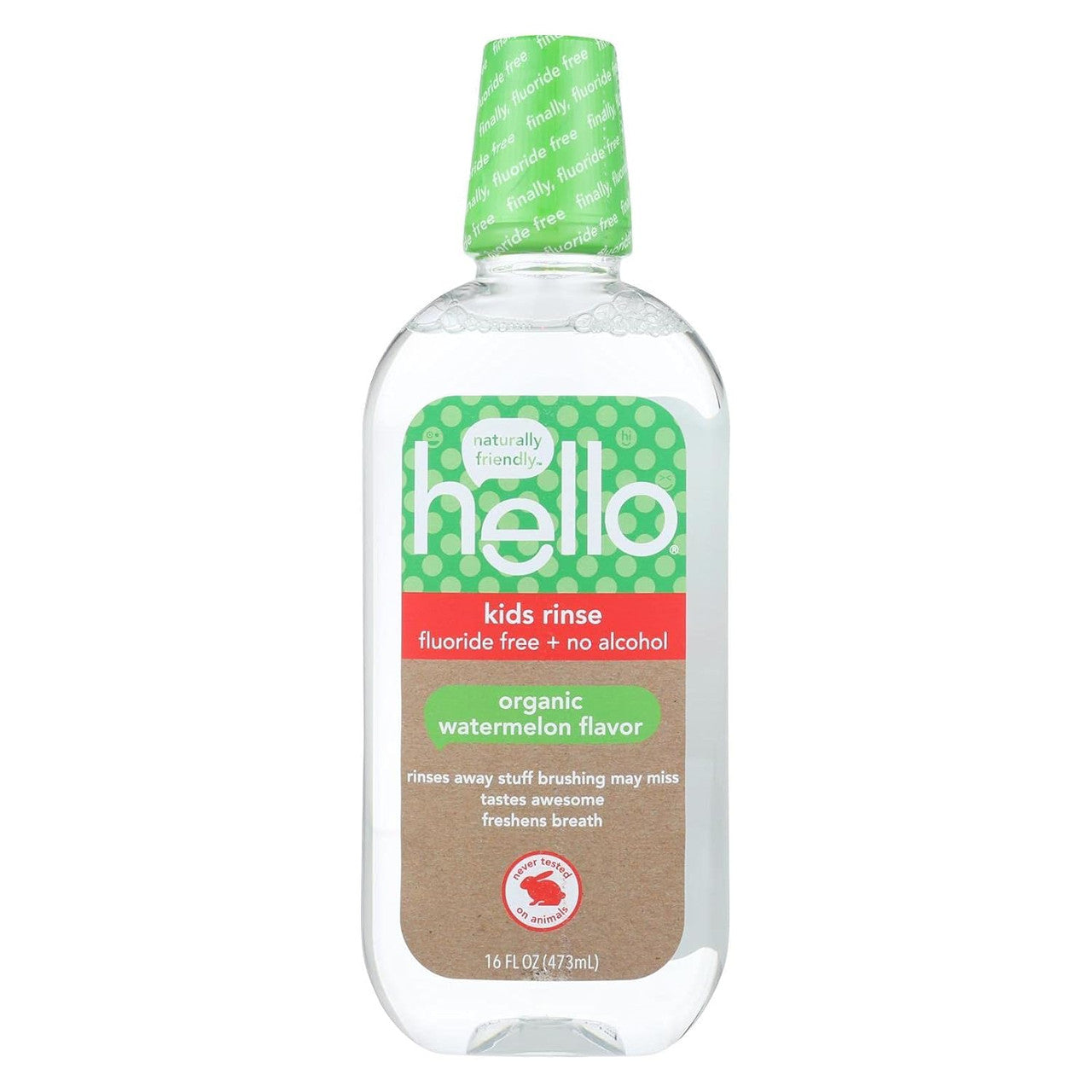 Hello Kids Natural Watermelon Flavor Fluoride Free Rinse Oral Care Pasteur Pharmacy