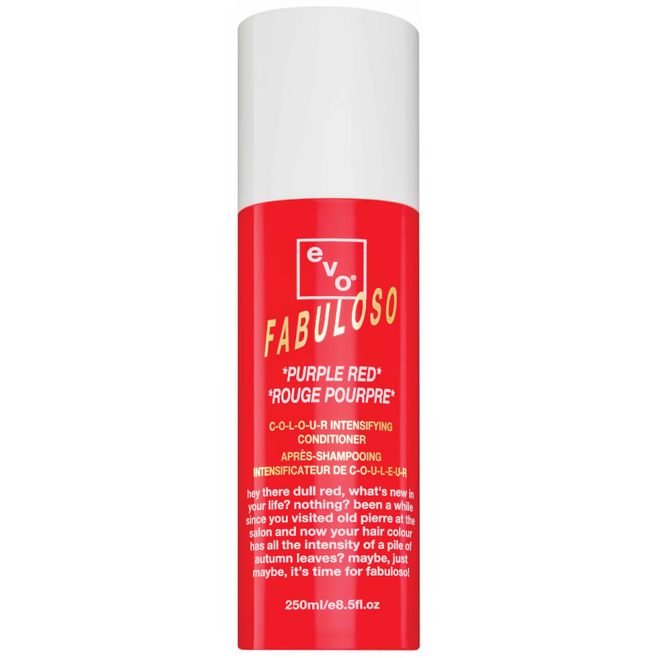 EVO Fabuloso Тонирующий Бальзам-уход Colour Intensifying Conditioner Purple Red, Красный Пурпур, 250 Мл Conditioners Pasteur Pharmacy