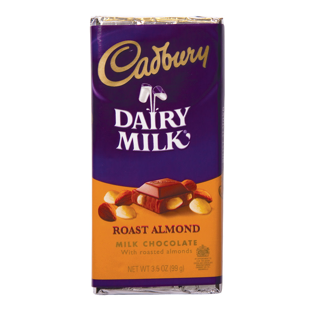 Cadbury Roast Almond Milk Chocolate 3.5 Oz Bar Candy & Chocolate Pasteur Pharmacy