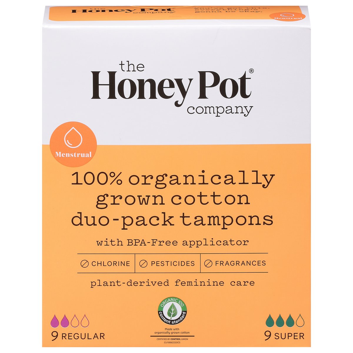 Regular and Super Absorbency Tampons Duo-Pack, 18 Count Tampons Pasteur Pharmacy