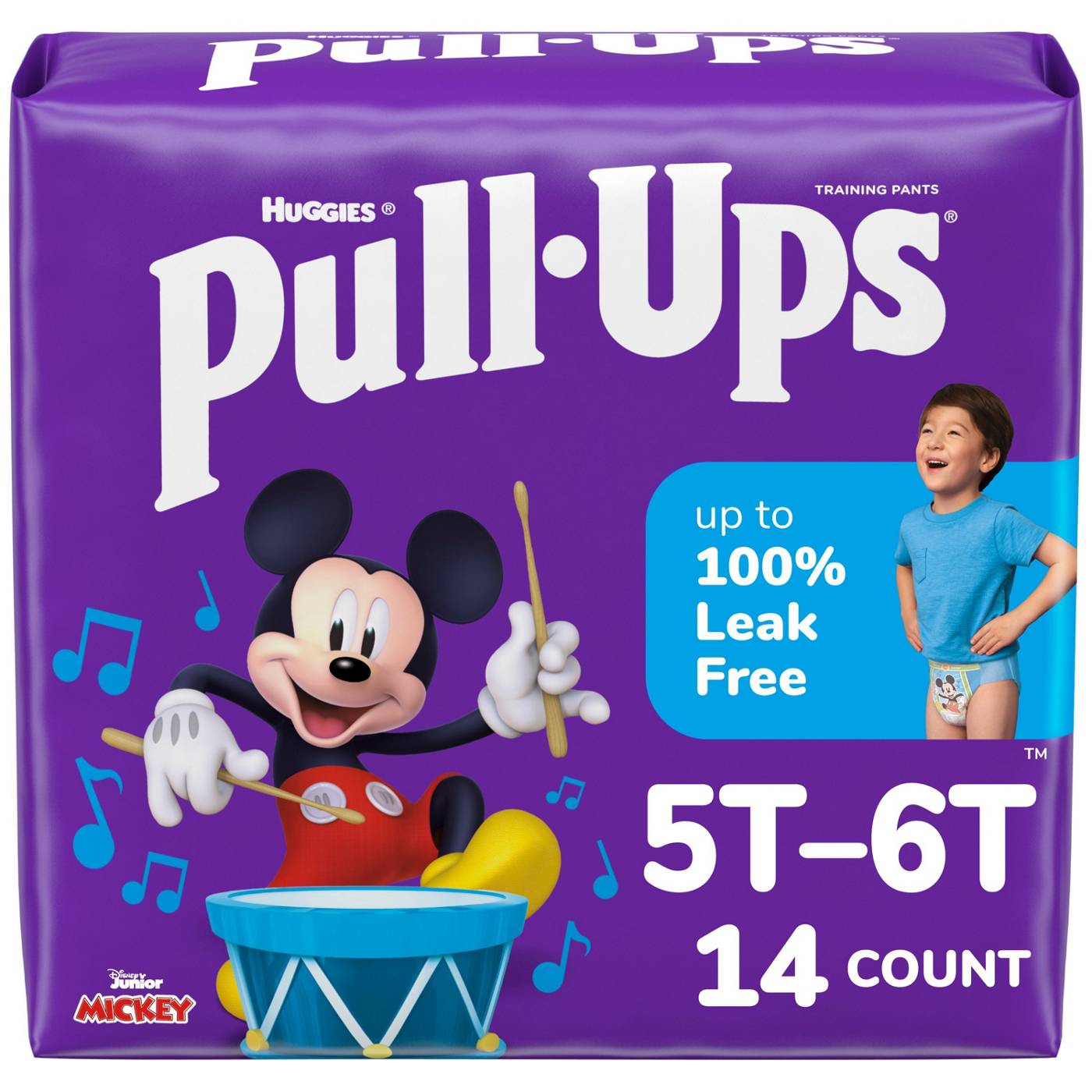 Pull-Ups Training Pants Boys' Size 5T-6T 14Ct Potty Training Pasteur Pharmacy