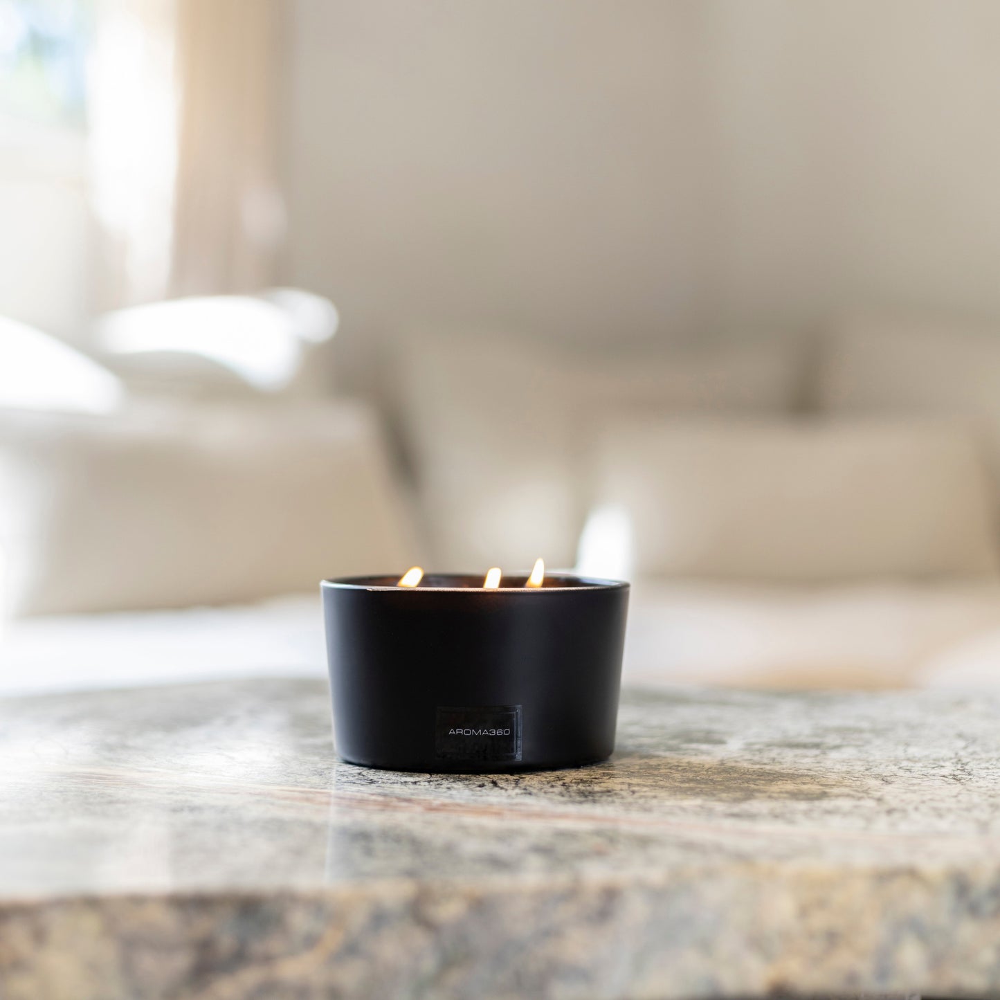 Aroma360 Iris 3-Wick Candle Candle Aroma360