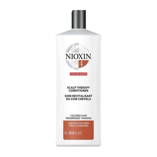 Nioxin System 4 Scalp Therapy Conditioner for Color Treated Hair 33.8 fl. oz. Scalp Therapy Conditioner Pasteur Pharmacy