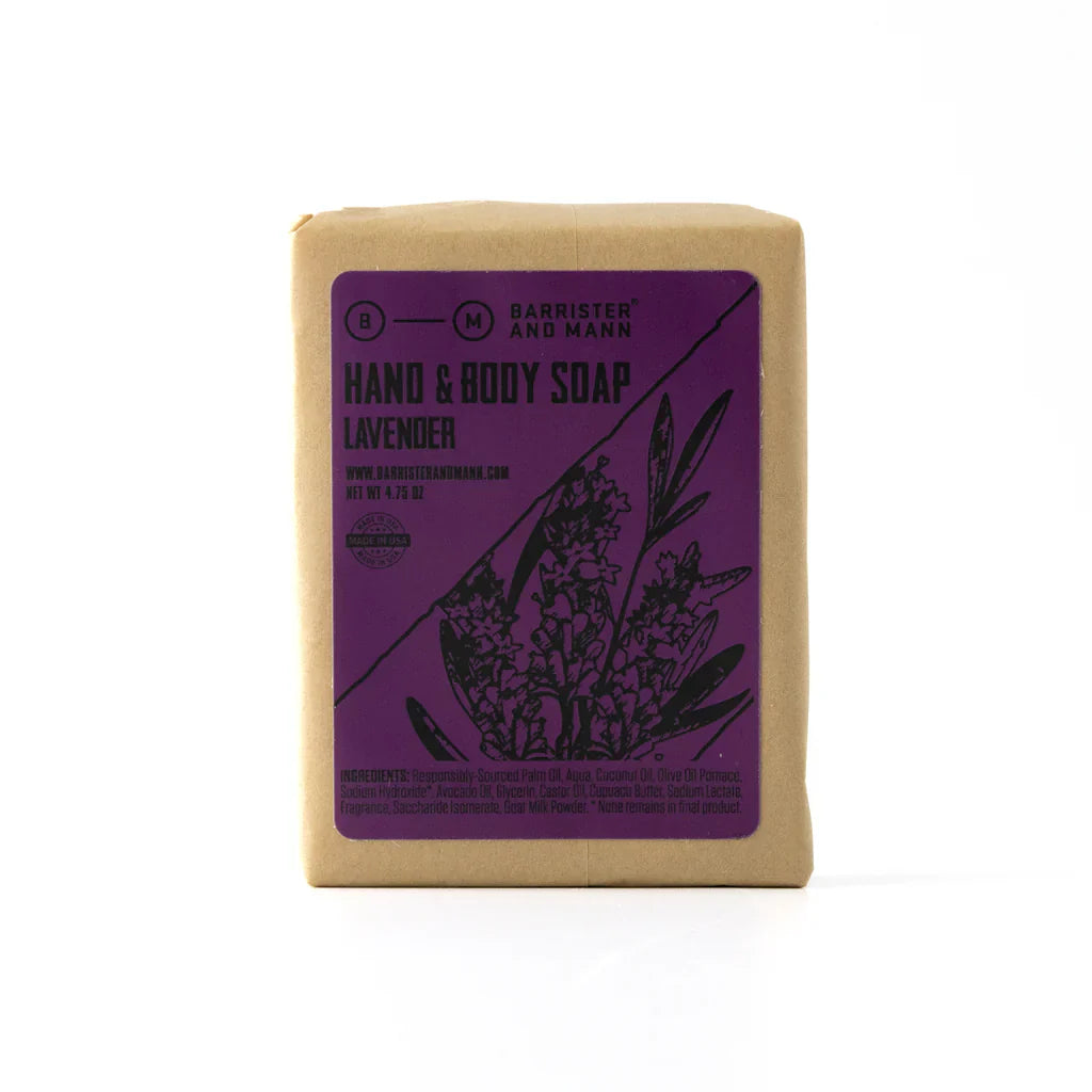 Barrister & Mann Hand & Body Soap Collection Hand & Body Soap Pasteur Pharmacy Lavender