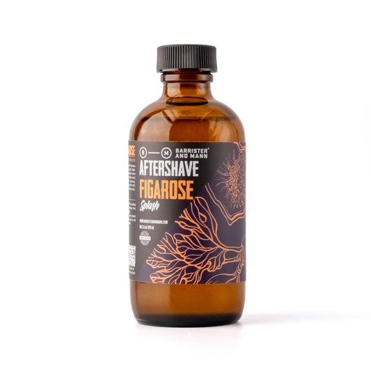 Barrister & Mann Figarose Premium Shaving Collection Shaving Kit Pasteur Pharmacy Aftershave Splash 3.5 oz