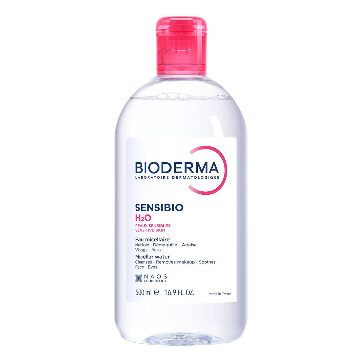 Bioderma Sensibio H2O Sensitive Skin The Original Micellar Water 500 ml Makeup Removers Pasteur Pharmacy