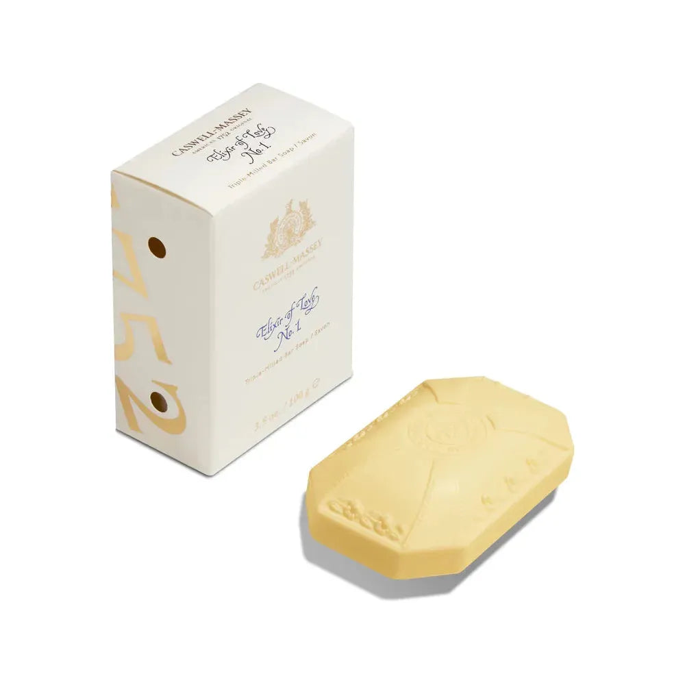 Caswell Massey Triple-Milled Bar Soap 3.5 oz Collection of Classic Scents Bar Soap Pasteur Pharmacy Elixir of Love