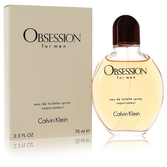 Calvin Klein Obsession Eau de Toilette Spray 2.5 oz for Men Health & Beauty > Personal Care > Fragrances Calvin Klein