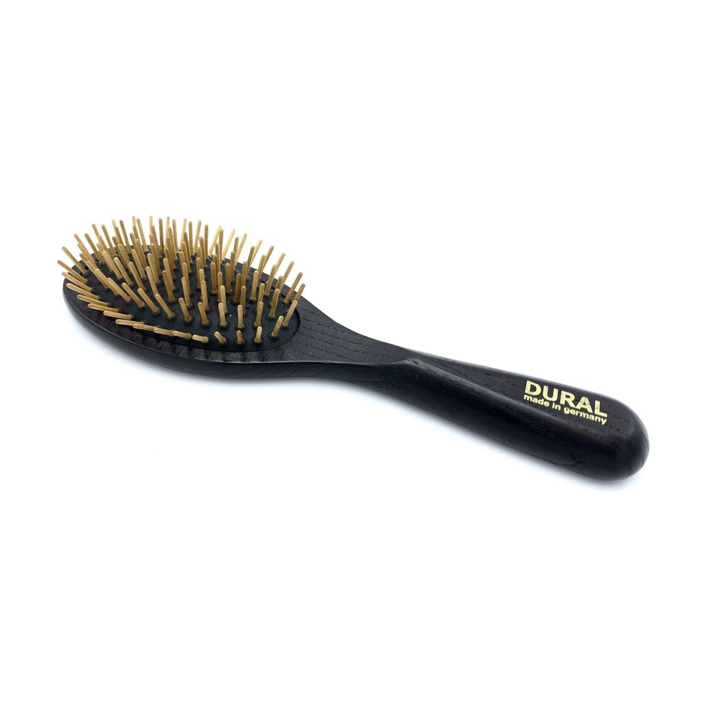 Dural Hair Brush For Styling & Care Rubber Cushion With Wooden Pins Ash Wood Hair Brush Pasteur Pharmacy