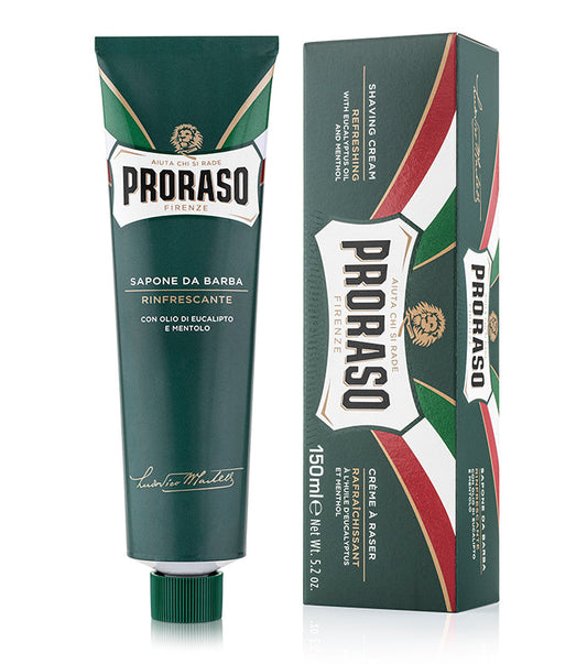 Proraso Eucalyptus Shaving Cream for Men - 10.14 fl oz, Sensitive Skin, Natural Ingredients