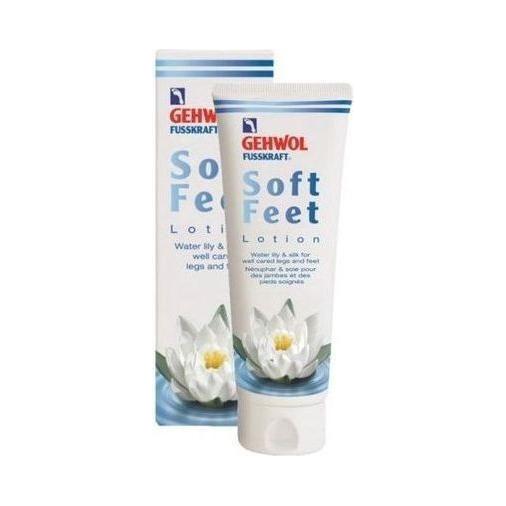 Gehwol Fusskraft Soft Feet Lotion Water lily & Silk for legs & Feet 4.4 oz Foot Lotion Pasteur Pharmacy