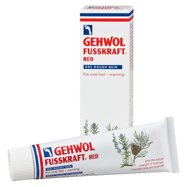 Gehwol Fusskraft Red Warming Cream 75 ml Foot Cream Pasteur Pharmacy