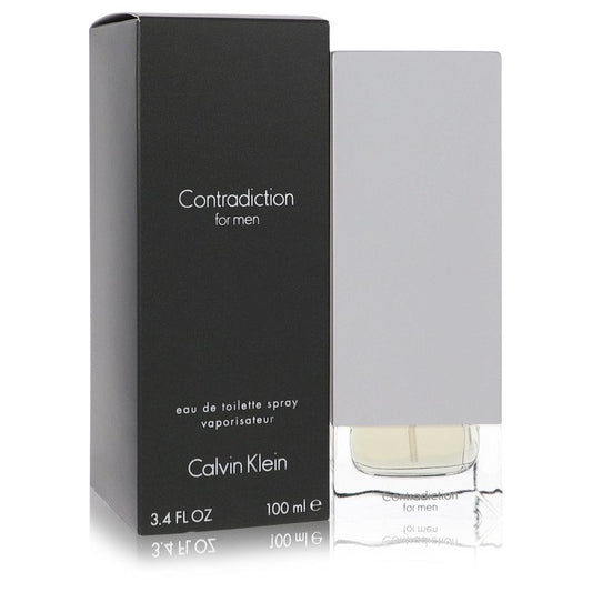 Calvin Klein Contradiction Eau de Toilette Spray 3.4 oz for Men Health & Beauty > Personal Care > Fragrances Calvin Klein