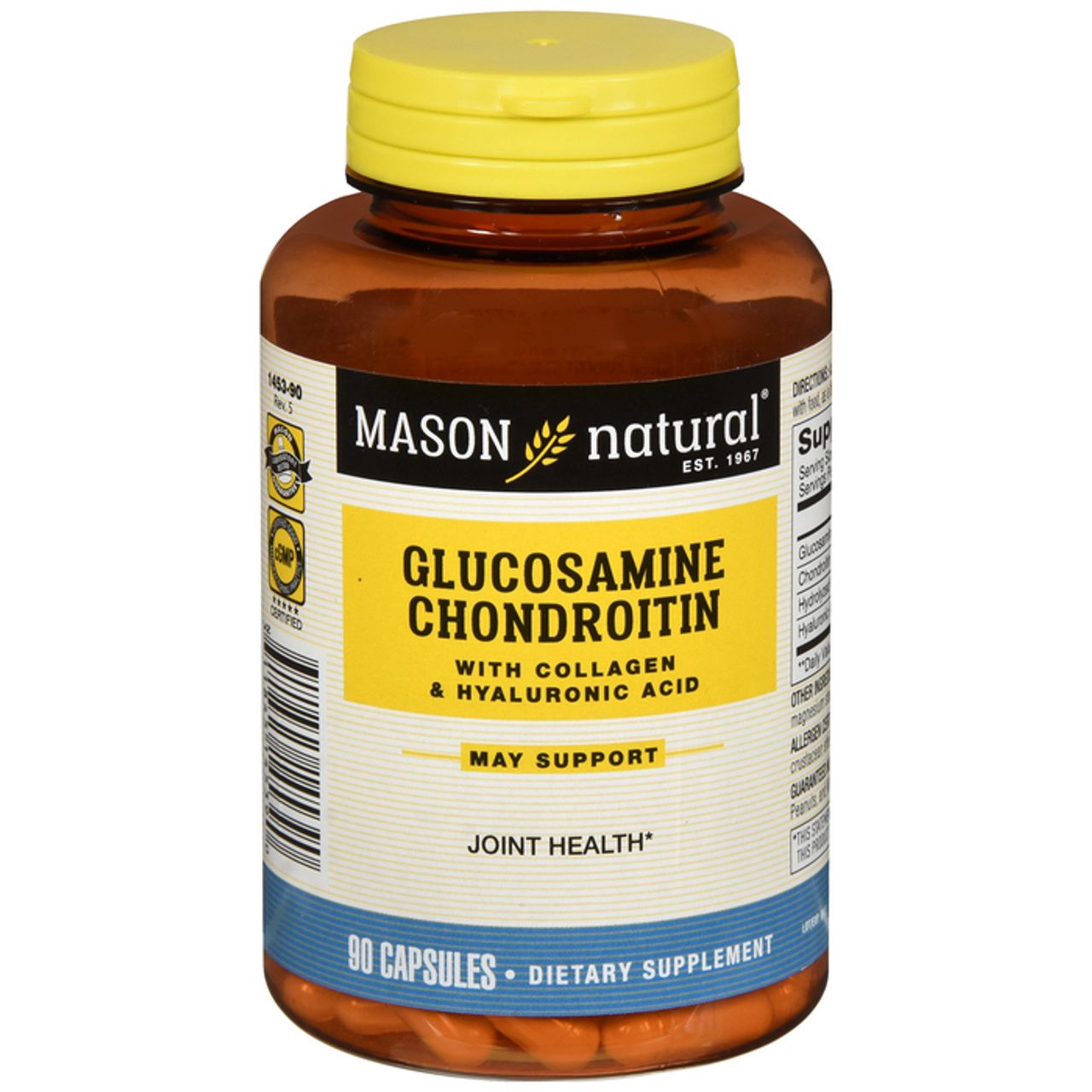 Mason Natural Glucosamine Chondroitin Advanced, Capsules Health & Beauty Pasteur Pharmacy
