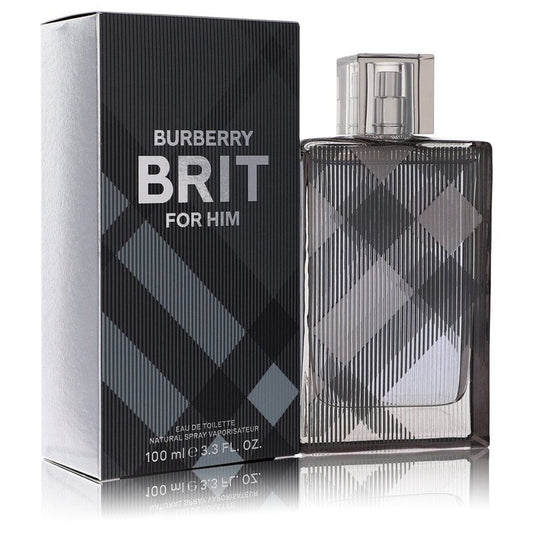 Burberry Brit Eau de Toilette Spray 3.4 oz for Men Health & Beauty > Personal Care > Fragrances Burberry