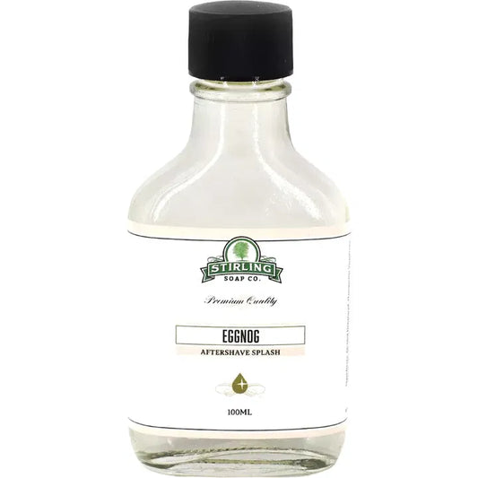 Stirling Soap Co. Eggnog Shaving Collection Shaving Kit Pasteur Pharmacy Aftershave 100ml