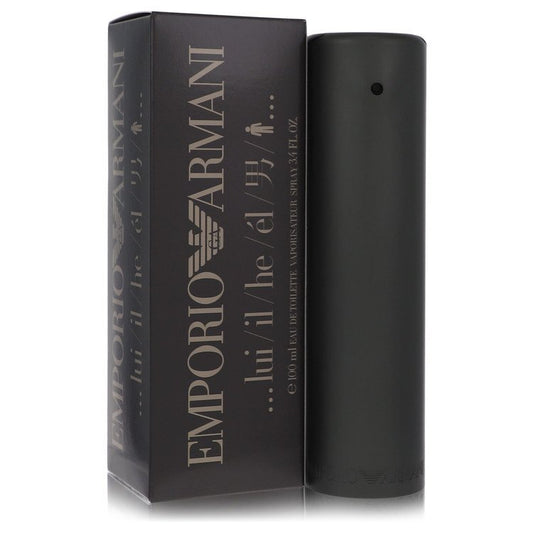 Emporio Armani by Giorgio Armani Eau De Toilette Spray 3.4 oz (Men) Giorgio Armani Giorgio Armani