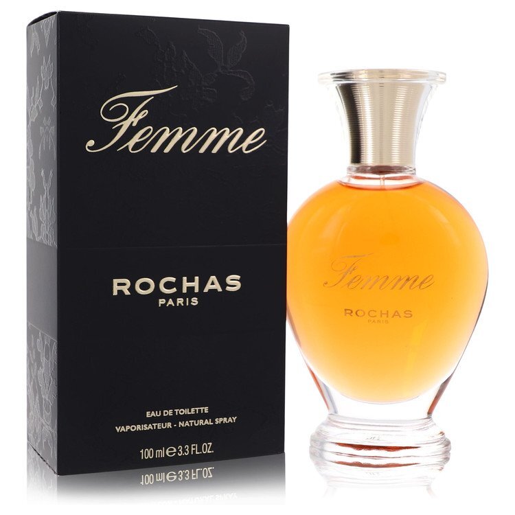 Femme Rochas by Rochas Eau De Toilette Spray 3.4 oz (Women) Rochas Rochas