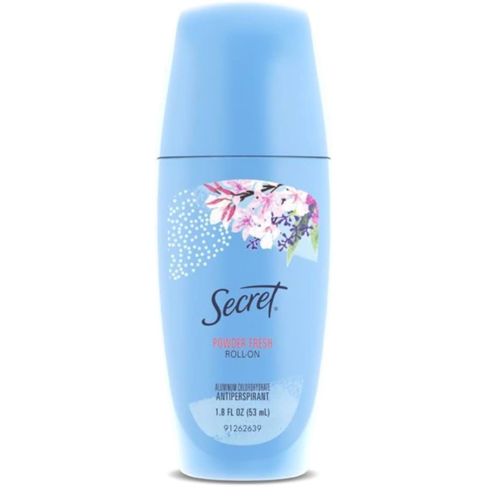 Secret Antiperspirant & Deodorant Roll-On, Powder Fresh, 1.8 oz Deodorant & Anti-Perspirant Pasteur Pharmacy