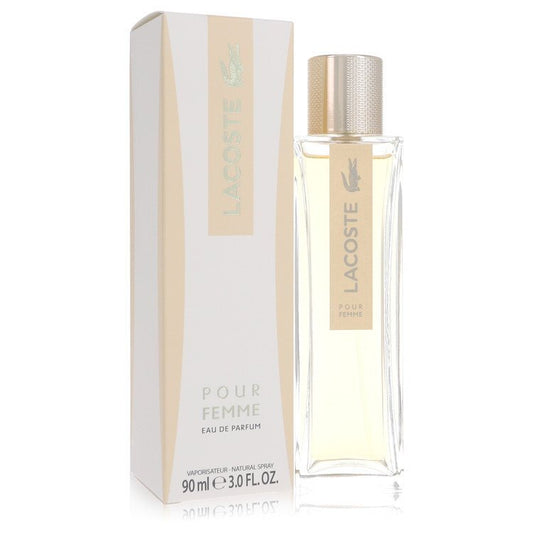 Lacoste Pour Femme by Lacoste Eau De Parfum Spray 3 oz (Women) Lacoste Lacoste