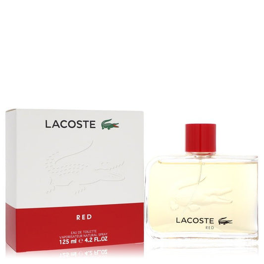 Lacoste Red Style In Play by Lacoste Eau De Toilette Spray (New Packaging) 4.2 oz (Men) Lacoste Lacoste
