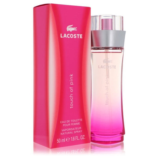 Touch of Pink by Lacoste Eau De Toilette Spray 1.6 oz (Women) Lacoste Lacoste