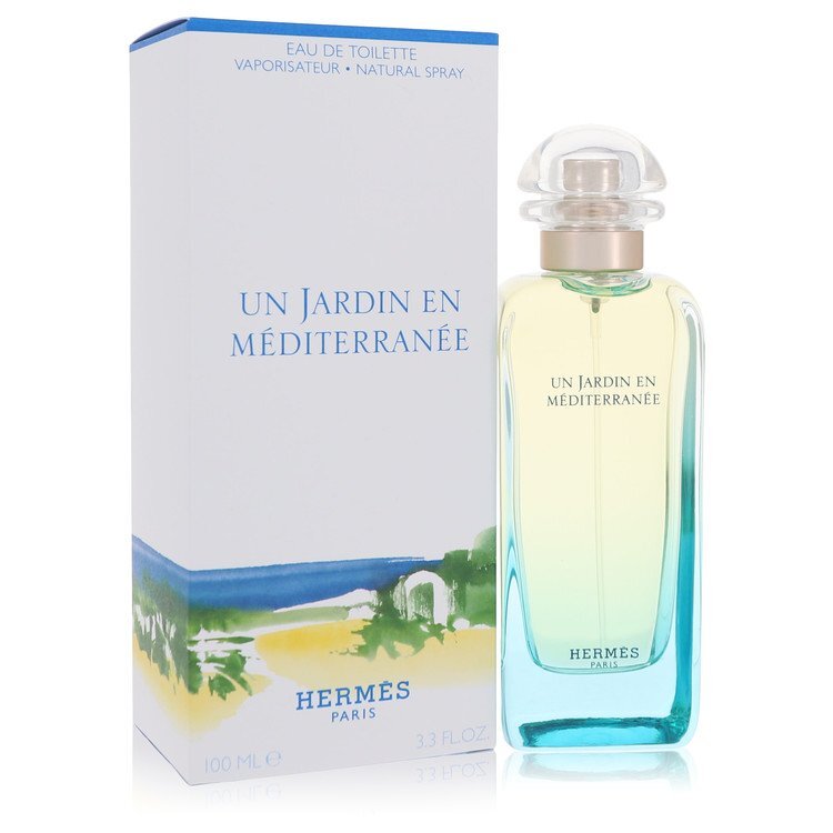Un Jardin En Mediterranee by Hermes Eau De Toilette Spray (Unisex) 3.4 oz (Women) Hermes Hermes