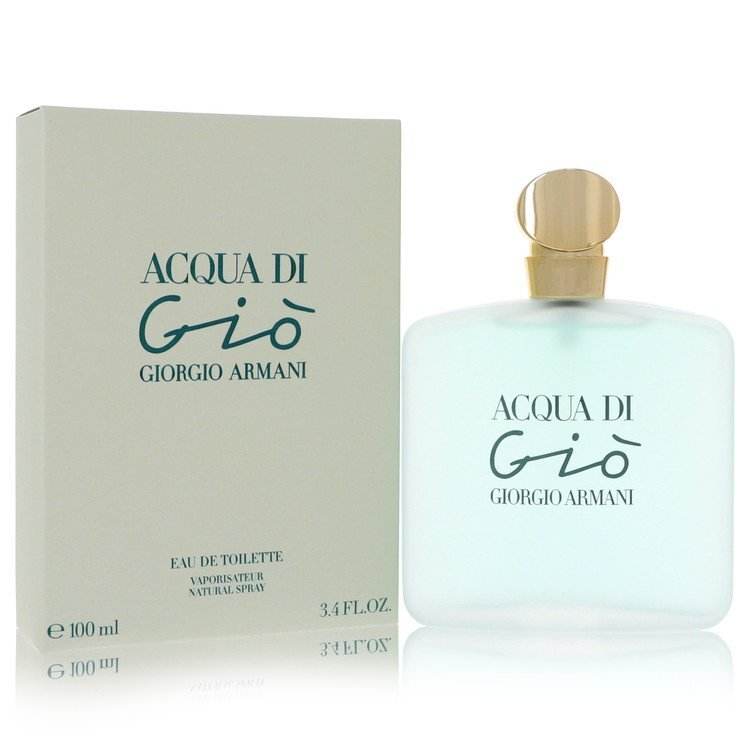 Acqua Di Gio by Giorgio Armani Eau De Toilette Spray 3.3 oz (Women) Giorgio Armani Giorgio Armani